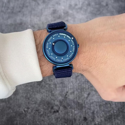 Magneto-Watch-Primus-Blue-Sport-Loop-Blau-Handgelenk-Video