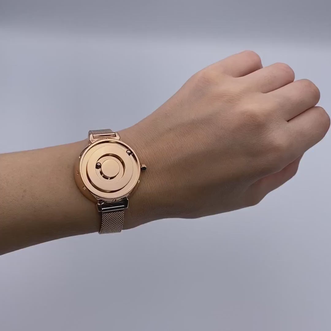 Magneto-Watch-Venus-Gold-Handgelenk-Video